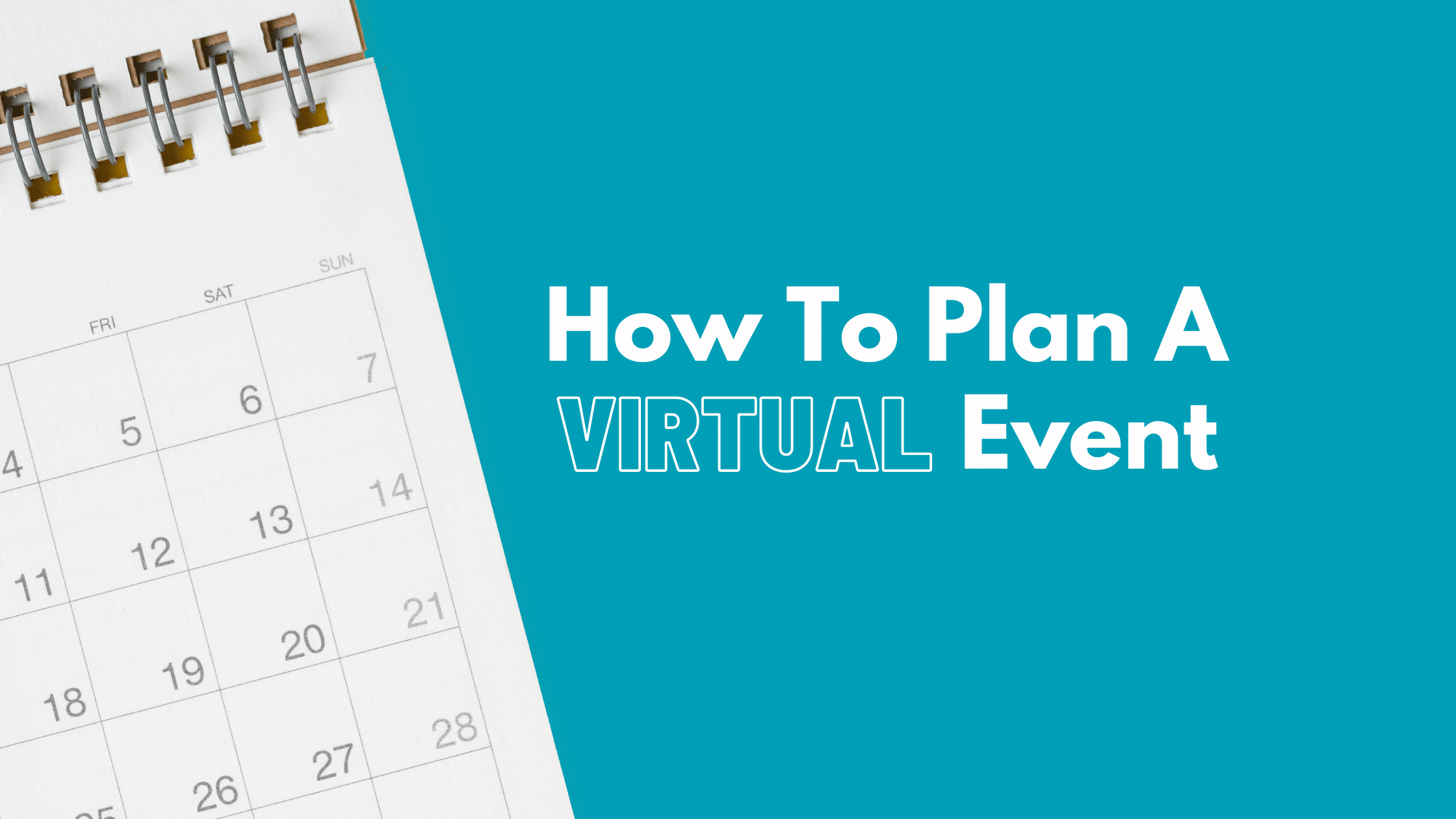 How To Plan A Virtual Event